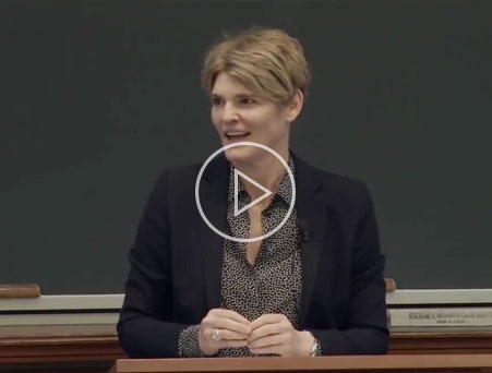 Last Lecture Series: Professor Freeman reveals to the Harvard Law School Class of 2018 her tips for law and life
